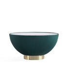 Manhattan Comfort Anderson Modern 28.15" Coffee Table and 18.43" End Table - Green - Set of 2-30 Day Limited Manufacturer's Warranty