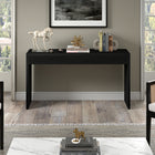 Hudson&Canal Lawrence 55"W Console Table - Black Grain-Features easy assembly