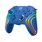 Turtle Beach Afterglow Wave Wireless RGB Gaming Controller for Nintendo Switch 2 - Blue-TMR thumbsticks deliver smooth, accurate gameplay