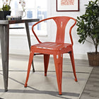 Modway Promenade Dining Chair - Red-Powder Coated Steel