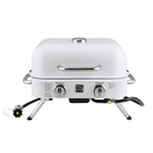 Kenmore 2 Burner Retro Tabletop Gas Grill - Pearl-Fuel Type: Propane.