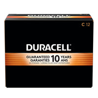 Duracell Coppertop C Batteries - 12 Pack-LONG-LASTING BATTERIES DESIGNED FOR DEPENDABILITY: Duracell Coppertop alkaline batteries deliver the lasting power and performance you can count on for electronic devices throughout the home or on-the-go