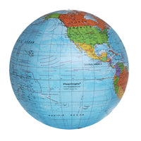 Replogle Inflatable Blue Ocean 27" Political Globe - English-Each planet is made of easytoclean and durable vinyl