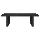 Hudson&Canal Soren 48"W Rectangular Coffee Table - Black Grain-Table is made of high-quality and durable MDF materials