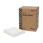 Pro Advantage P754048 White Drape Sheets, 2-Ply Construction - 40" x 48" - 100 Pack-40" x 48"