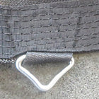 Soozier Trampoline Replacement Mat with 8 Rows of Stitching - Fits 14ft Trampoline - Black-UV-protected mat can go outside without issue
