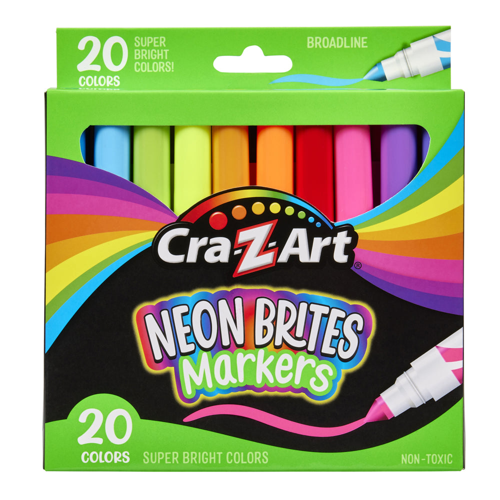 Cra-Z-Art Bold N Bright Markers - 20 Pack | staples.ca