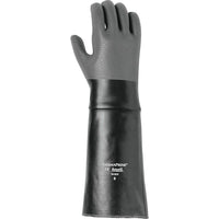 Ansell Thermaprene 19-024 Gloves, Size Medium/8, 18" L, Neoprene, Cotton Inner Lining, 85 mil - 4 Pack-Cuff Style Gauntlet