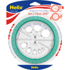 Helix 360° Angle and Circle Maker-8 circle templates in the center section
