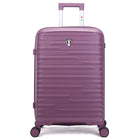 TUCCI Lussore 28" Hardside Check-in Luggage - Purple-Designed in Italy – Premium Italian craftsmanship and style. Crafted with a premium polypropylene hardshell that’s flexible, lightweight, and built to last