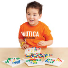 edxeducation Pegs & Pegboards Set - 1005 Pieces-The pegs are also suitable for Montessori teaching