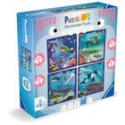 Ravensburger Puzzle UP! Ocean Life Set-Puzzle dimensions: 13.11 x 13.11 inches