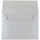JAM Paper 4Bar A1 Metallic Invitation Envelopes - 3.625" x 5.125" - Stardream Silver - 25 Pack-Size: 4bar A1 (3.63 x 5.125 inches)