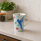 Oscardo Peace, Love and Happiness by Francis Dick Porcelain Mug - 295ml-Stackable Mug Feature - Optimized for easy storage and space saving organization