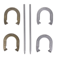 Triumph Steel Horseshoes Set - Brown/Grey-AN UPGRADE TO A BELOVED CLASSIC: Take home the win with Triumph's Steel Horseshoes Set