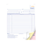 Blueline DC63 English Purchase Orders Book - 50 Triplicates-Weight: 1.19 lbs