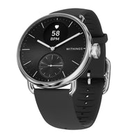 Withings ScanWatch Vitals Smartwatch - 38mm - Black-Your heart, taken care of.