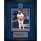 Frameworth Vladimir Guerrero Jr. ALCS Game 7 Walk-Off - Framed Photo - 16" W x 20" H-Officially licensed by MLB featuring Vladimir Guerrero Jr. and the iconic ALCS Game 7 walk-off that sent the Blue Jays to the World Series