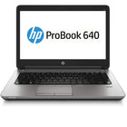 HP Refurbished ProBook 640 G3 14" Laptop - Intel Core i5-7200U - 256 GB SSD - 16 GB RAM - Windows 10 Pro-Intel Core i5-7200U