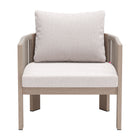 Zuo Rebel Accent Chair - Beige-Removable and washable cushion cover