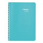 Blueline 2026 Fashion Weekly Planner - 8" x 5" - Assorted Colours - Bilingual-Twin-wire binding with soft Vicuana cover