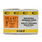 Eco II Garbage Bags -  35" x 47" - Strong - Black -125 Pack-35" x 47"
