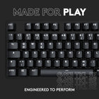 Logitech G413 TKL SE Mechanical Gaming Keyboard-Full-size option: A full, 104-key layout is also available (Logitech G413 SE)