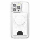 PopSockets Popwallet+ For Magsafe With Magnetic Ring Adapter - Blanc Fresh-Compatible with PopSockets standard grips (twist top off) and mounts