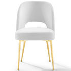 Modway Rouse Dining Room Side Chair - White-8