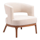 Zuo Penryn Accent Chair - Beige-Assembly required