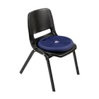 Bouncyband Portable Wiggle Seat Sensory Cushion - Blue-Comes inflated and includes a pump to customize firmness for each child’s needs