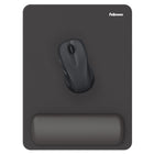 Fellowes Breyta XL Mousepad Wrist Rest with HEX Cushion - Black -Patent pending HEX Cushion Technology combines uniform support with exceptional comfort while mousing