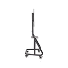 Amer Mounts TV Stand with Wheels for 60"-105" Screen Size - Matte Black-Height Adjustability: Customizable to achieve the ideal viewing angle and ergonomic positioning