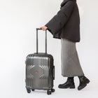 Air Canada Tokyo 20" Hardside Carry-On Spinner Luggage  - Black-8 Spinner wheels