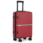 Air Canada Laurentian 20" Hardside Carry-On Luggage - 360-Degree Spinner - Red-10 Year Limited Manufacturer Warranty