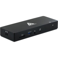 Apricorn Aegis Thunderbolt 4 Docking Station - Black-Delivers 96w of charging power to your laptop or host device, and serves as the input port for all downstream devices