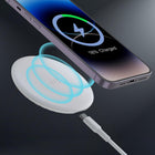 MyBat Pro 15 W Wireless Charging Pad - White-Ultra-Slim & Compact Design