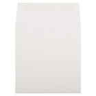 JAM Paper - Enveloppes d'invitation carrées Strathmore - 6 po x 6 po - vélin blanc brillant - 25/paquet (900958831)-Taille: 6 x 6 pouces