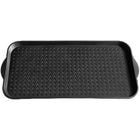 Zenith Safety Boot Tray - Black - 6 Pack-Durable plastic construction with a raised edge to corral melting snow, mud or salt