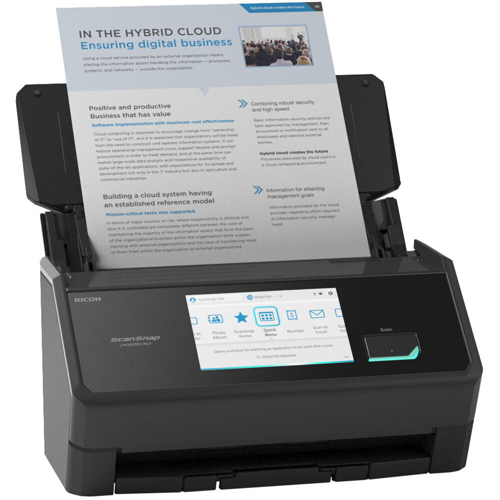 Ricoh ScanSnap iX2500 Document Scanner - Black | staples.ca