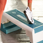 Reebok Step The Original - Teal-Multi-textured surface provides targeted grip with cushioned comfort