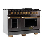Kucht 48" KEG Series Pro Style Gas Range - Gemstone -Convertible to liquid propane