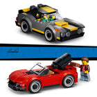 LEGO My City Drive-Through Car Wash-Car wash attendant, sponge mascot and 2 customer minifigures for pretend play