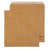 Spicers Kraft Expansion Mailer Square Bottom Peel & Seal - 16.125" x 15.75" x 4"-Kraft expansion mailing bags
