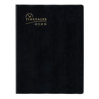 Blueline 2026 Timanager 13-Month 5-Day Weekly/Monthly Planner - 10-1/4" x 7-5/8" - Black - English-5-day planner with a monthly planner before each month. Weekday appointment schedule from 7:00 a.m. to 8:30 p.m. in 30-minute intervals