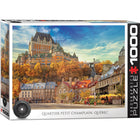 Eurographics Quarteir Petit Champlain, Quebec Puzzle - 1000 Pieces-Recycled board