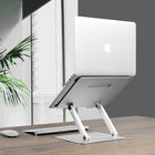 ShoppingAll Adjustable Laptop Stand - Silver - 4 Pack-1 Year Limited Manufacturer Warranty