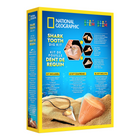 National Geographic Shark Tooth Dig Kit-3 Real Shark Tooth