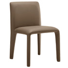 Modway Rhodes Vegan Leather Upholstered Dining Chair - Mushroom Brown-Fully Upholstered Dining Chair