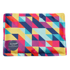 Fit + Fresh Coolers Soft Ice Packs - Rainbow + Navy Blue - 2 Pack-Reusable soft ice pack for insulated lunch boxes, coolers, beach bags, picnics, day trips, baby bags, and is great for breastmilk storage or injury